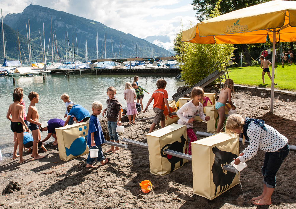 Hanswalter Graf, Spiezpropeller, Primarschule Räumli, SMAG, Spiez